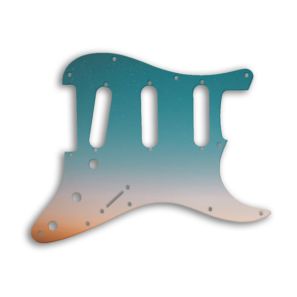 Fender Stratocaster Old Style 11 Hole ('62) Custom Pickguard Scratchplate NIGHT Design