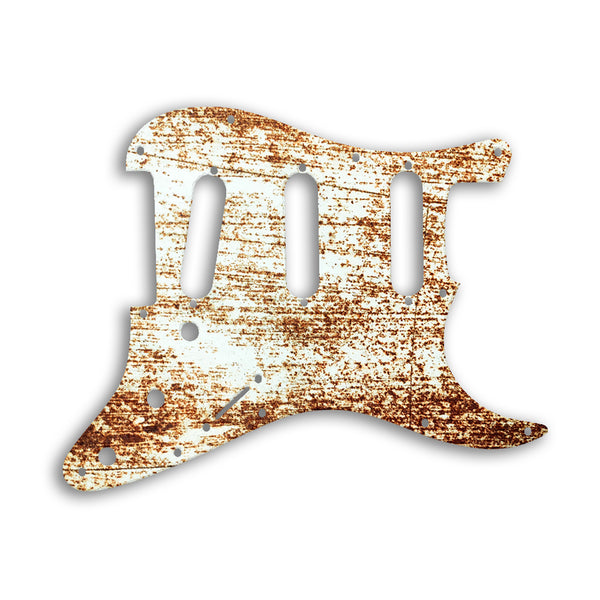 Fender Stratocaster Old Style 11 Hole ('62) Custom Pickguard Scratchplate Rust Design