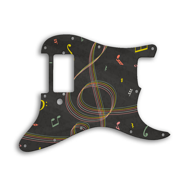 Fender Stratocaster H One Humbucker Only Custom Pickguard Scratchplate Music Design