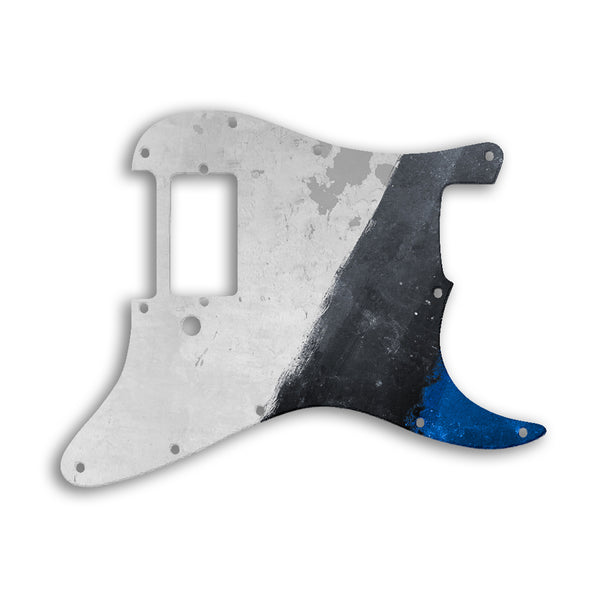 Fender Stratocaster H One Humbucker Only Custom Pickguard Scratchplate PAINT Design