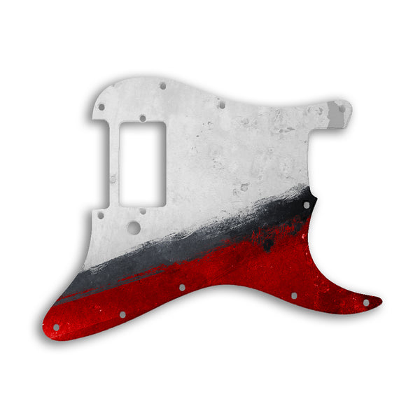 Fender Stratocaster H One Humbucker Only Custom Pickguard Scratchplate PAINT Design