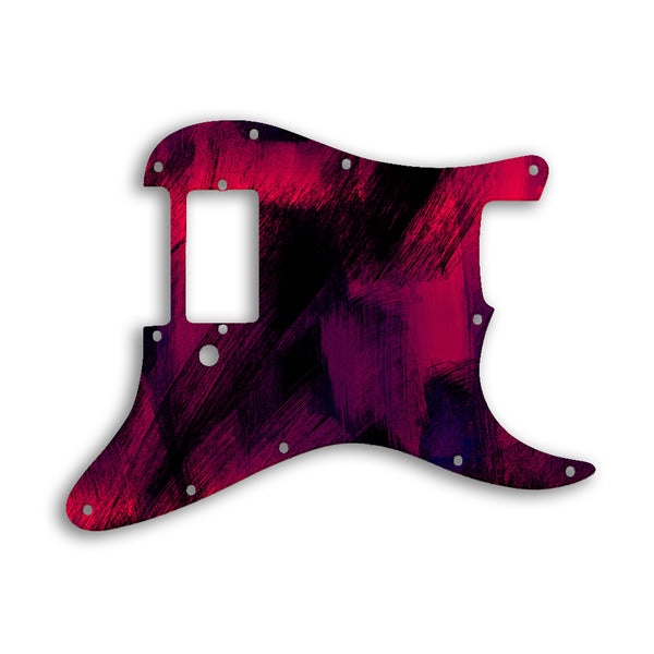 Fender Stratocaster H One Humbucker Only Custom Pickguard Scratchplate PAINT Design