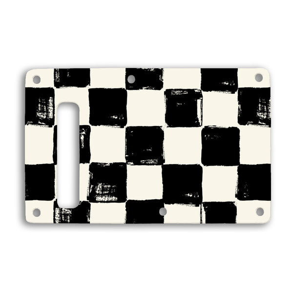 Fender Stratocaster Slotted Backplate Custom Pickguard Scratchplate CHESS Design