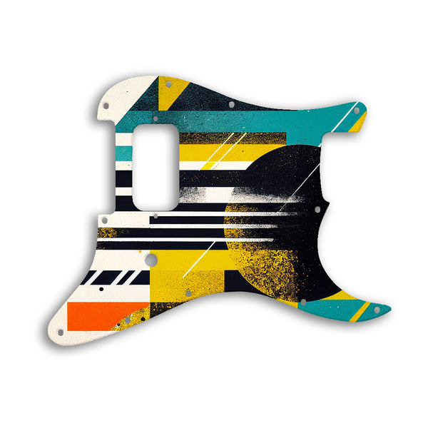 Fender Stratocaster Tom Delonge Signature Custom Pickguard Scratchplate ABSTRACT Design