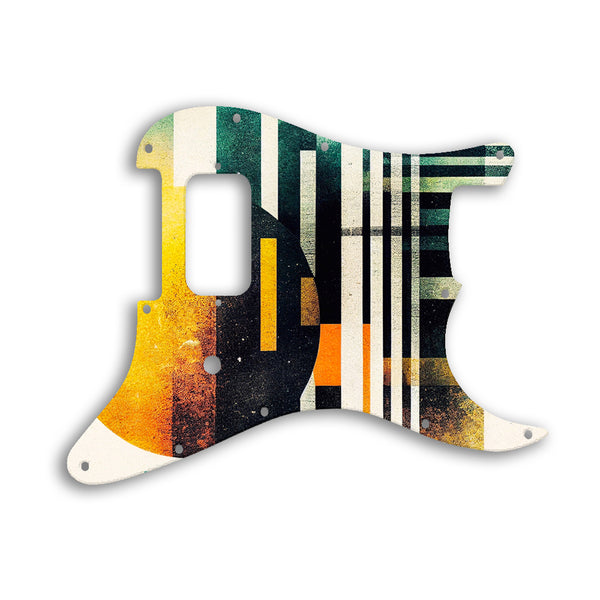 Fender Stratocaster Tom Delonge Signature Custom Pickguard Scratchplate ABSTRACT Design