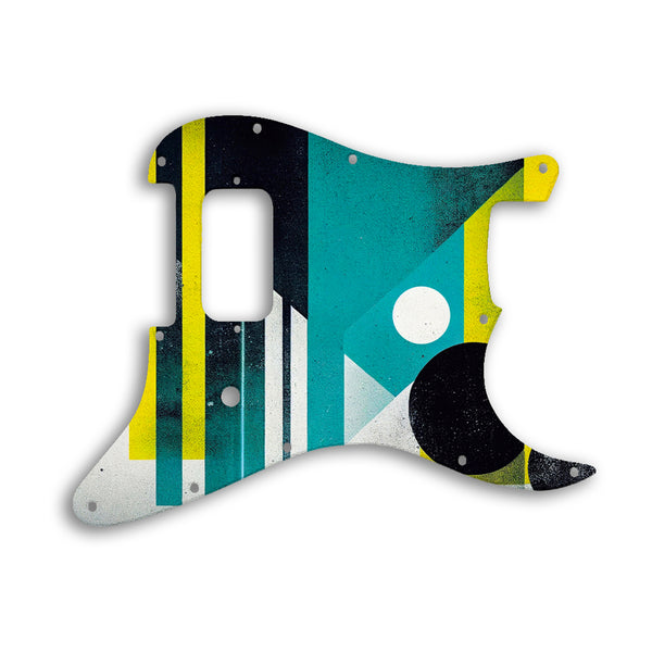 Fender Stratocaster Tom Delonge Signature Custom Pickguard Scratchplate ABSTRACT Design