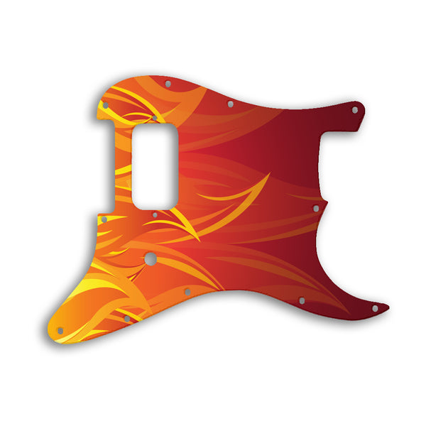 Fender Stratocaster Tom Delonge Signature Custom Pickguard Scratchplate Fire Design