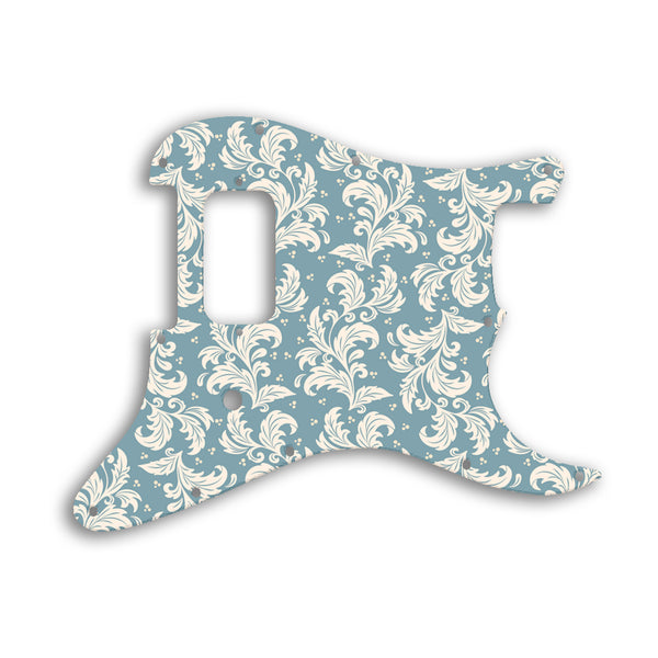 Fender Stratocaster Tom Delonge Signature Custom Pickguard Scratchplate Floral Design