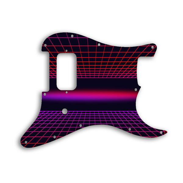 Fender Stratocaster Tom Delonge Signature Custom Pickguard Scratchplate TRON Design