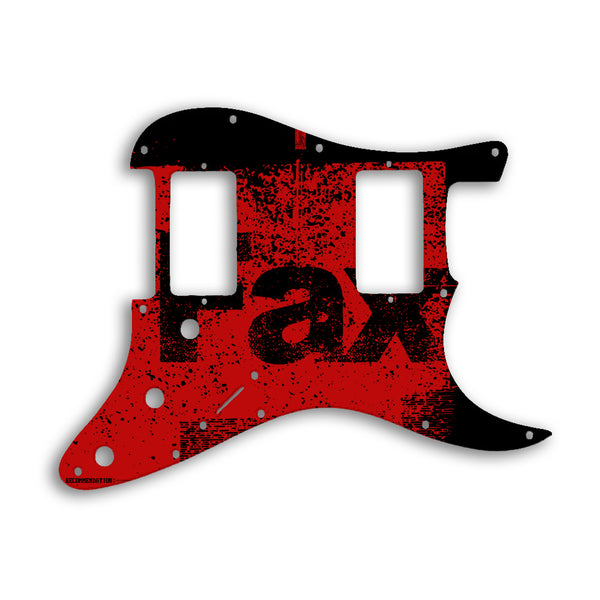 Fender Stratocaster HH Two Humbuckers Custom Pickguard Scratchplate ABSTRACT Design