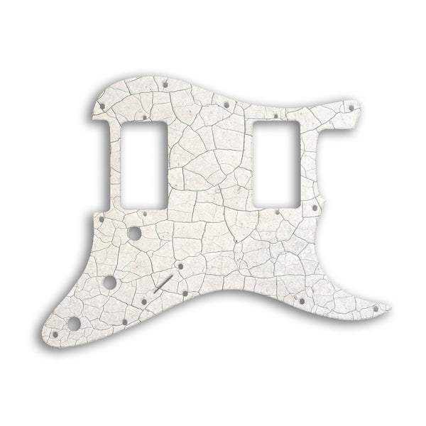 Fender Stratocaster HH Two Humbuckers Custom Pickguard Scratchplate CRACKED Design