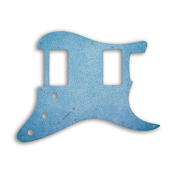 Fender Stratocaster HH Two Humbuckers Custom Pickguard Scratchplate LEATHER Design