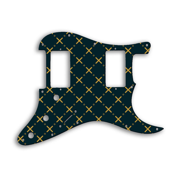 Fender Stratocaster HH Two Humbuckers Custom Pickguard Scratchplate Pattern Design