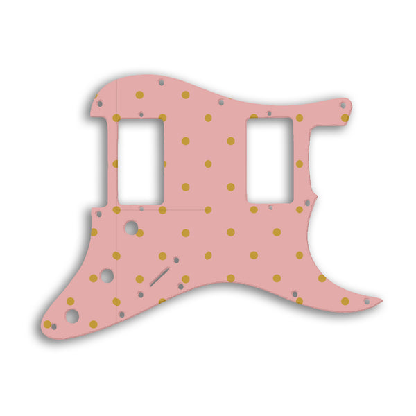 Fender Stratocaster HH Two Humbuckers Custom Pickguard Scratchplate Pattern Design