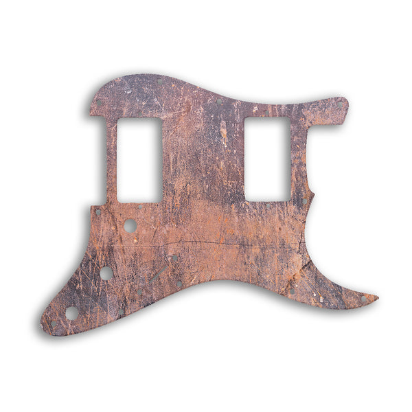 Fender Stratocaster HH Two Humbuckers Custom Pickguard Scratchplate Rust Design