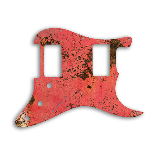 Fender Stratocaster HH Two Humbuckers Custom Pickguard Scratchplate Rust Design