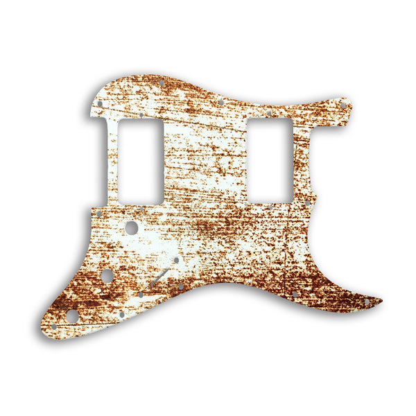 Fender Stratocaster HH Two Humbuckers Custom Pickguard Scratchplate Rust Design