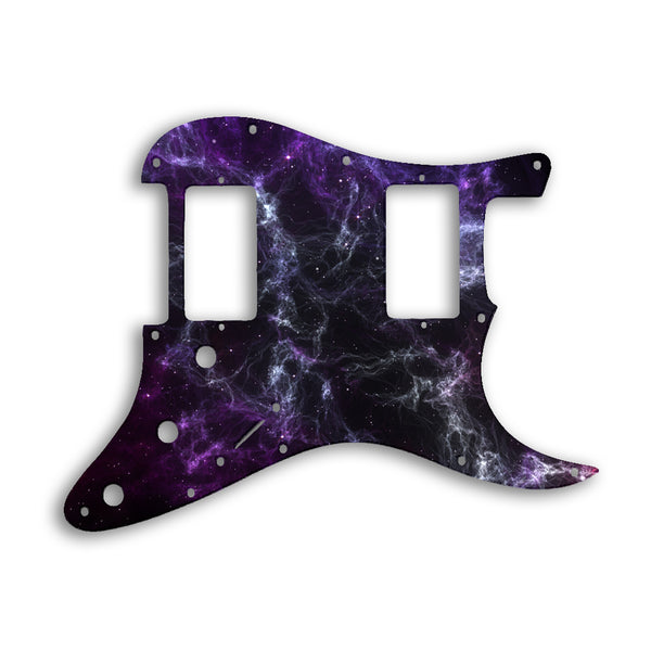 Fender Stratocaster HH Two Humbuckers Custom Pickguard Scratchplate SPACE Design