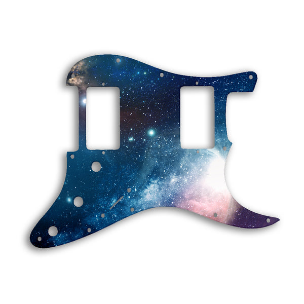 Fender Stratocaster HH Two Humbuckers Custom Pickguard Scratchplate SPACE Design