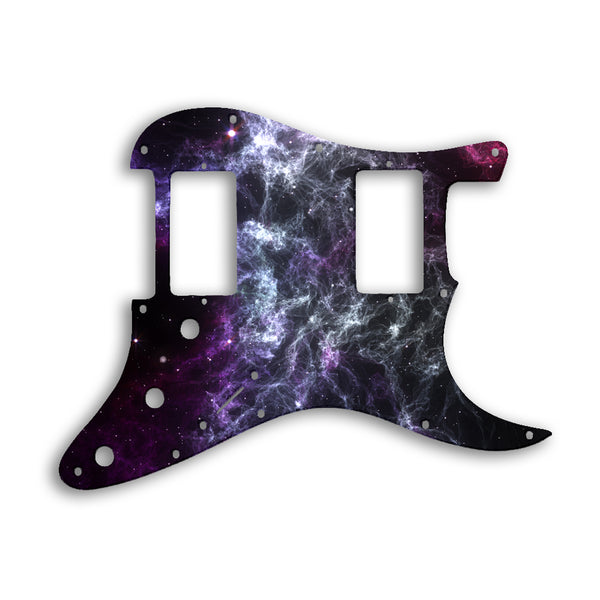 Fender Stratocaster HH Two Humbuckers Custom Pickguard Scratchplate SPACE Design