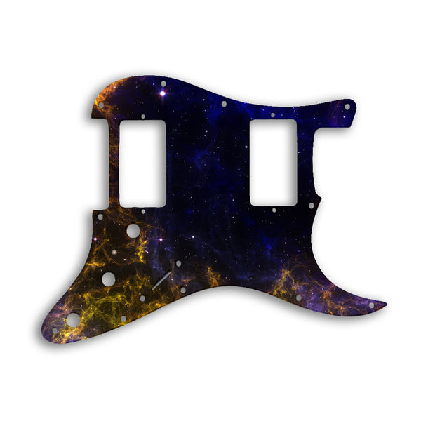 Fender Stratocaster HH Two Humbuckers Custom Pickguard Scratchplate SPACE Design