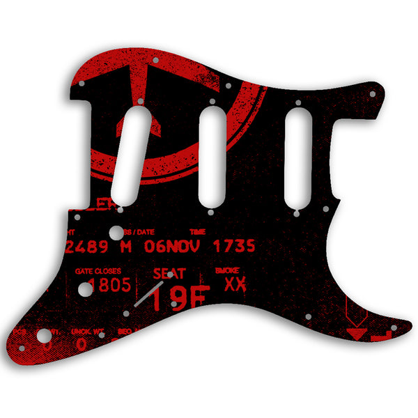 Fender Stratocaster USA Standard And Mexican Custom Pickguard Scratchplate ABSTRACT Design