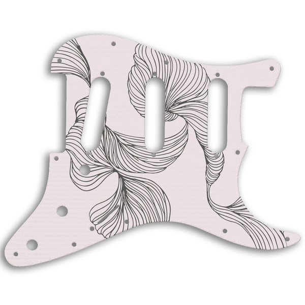 Fender Stratocaster USA Standard And Mexican Custom Pickguard Scratchplate Line Design