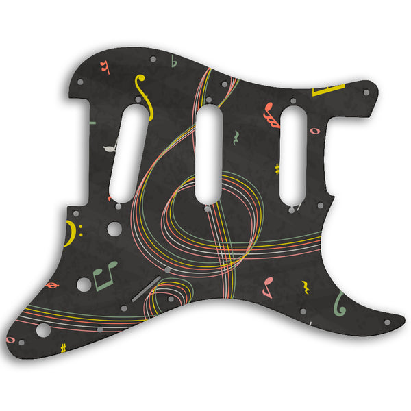 Fender Stratocaster USA Standard And Mexican Custom Pickguard Scratchplate Music Design