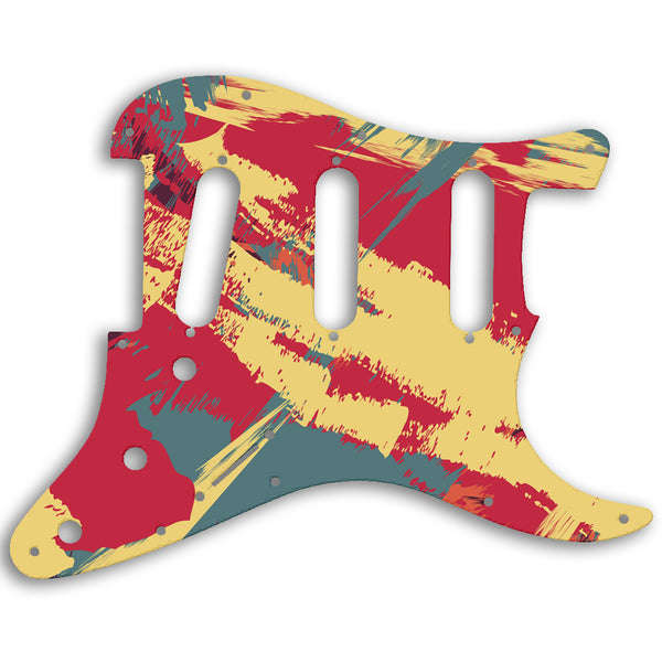 Fender Stratocaster USA Standard And Mexican Custom Pickguard Scratchplate PAINT Design