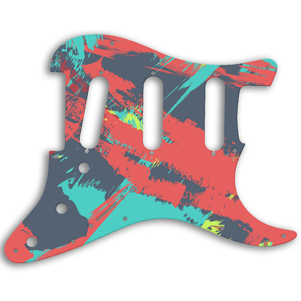 Fender Stratocaster USA Standard And Mexican Custom Pickguard Scratchplate PAINT Design