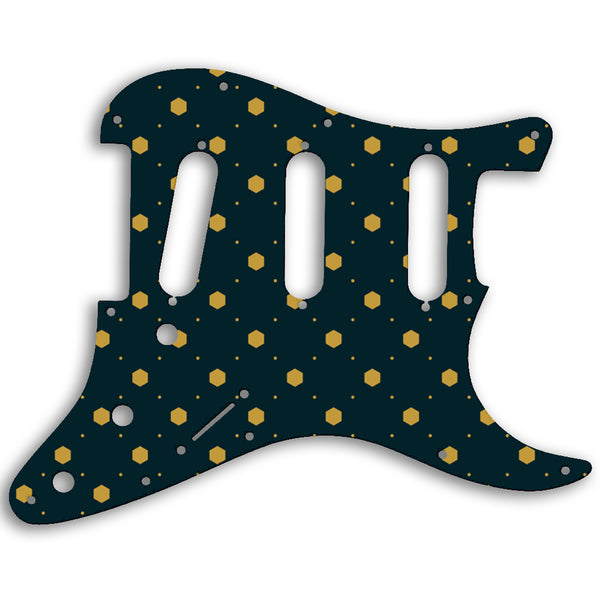 Fender Stratocaster USA Standard And Mexican Custom Pickguard Scratchplate Pattern Design