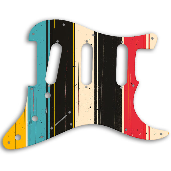 Fender Stratocaster USA Standard And Mexican Custom Pickguard Scratchplate RETRO Design