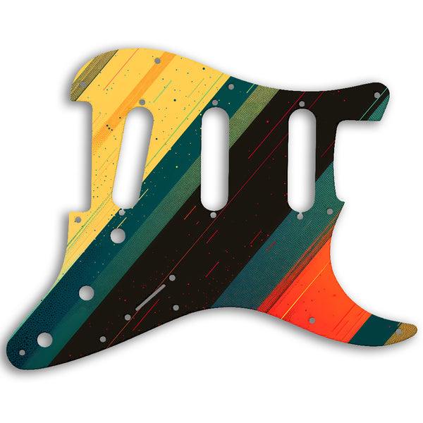 Fender Stratocaster USA Standard And Mexican Custom Pickguard Scratchplate RETRO Design