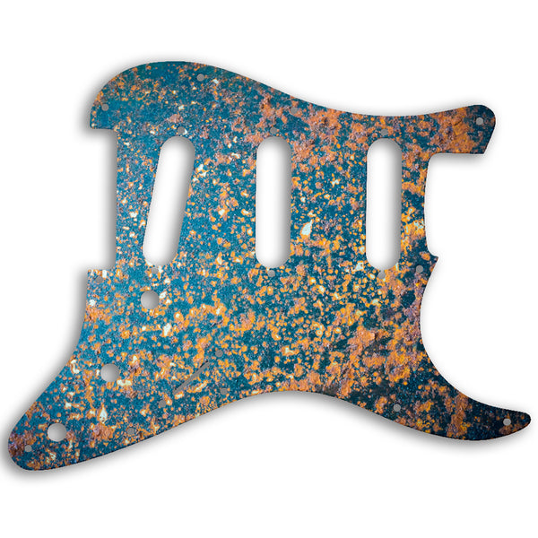 Fender Stratocaster USA Standard And Mexican Custom Pickguard Scratchplate Rust Design