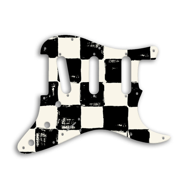 Fender Stratocaster Voodoo Custom Pickguard Scratchplate CHESS Design