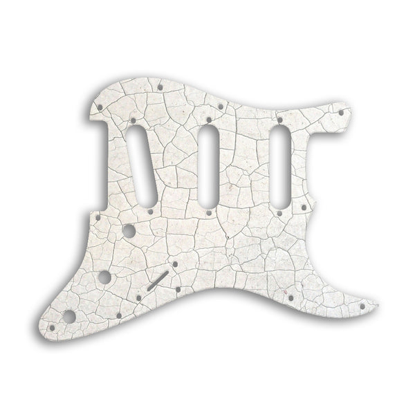 Fender Stratocaster Voodoo Custom Pickguard Scratchplate CRACKED Design