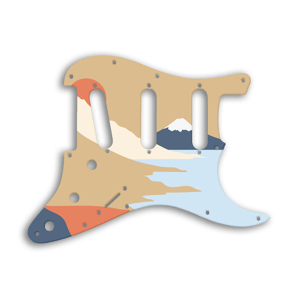 Fender Stratocaster Voodoo Custom Pickguard Scratchplate MINIMAL Design