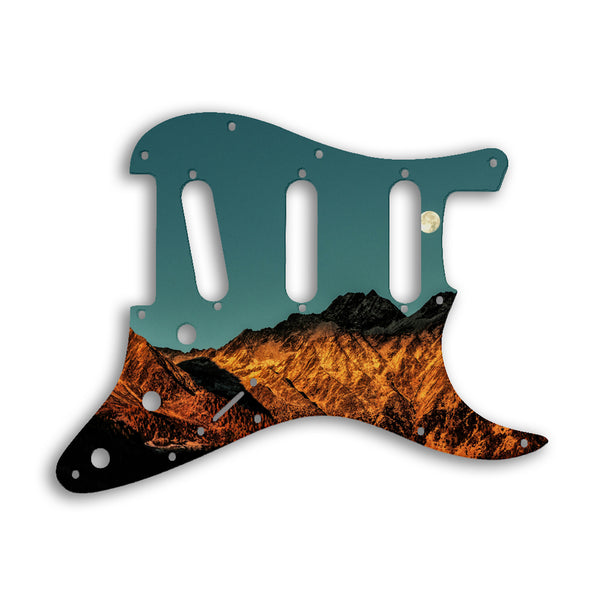 Fender Stratocaster Voodoo Custom Pickguard Scratchplate NIGHT Design