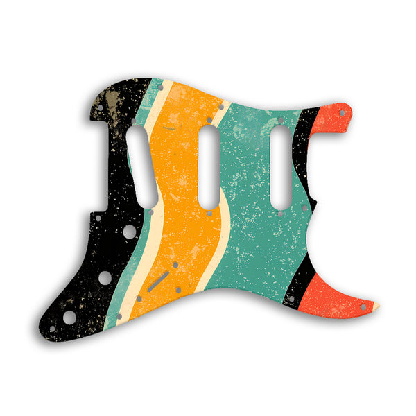 Fender Stratocaster Voodoo Custom Pickguard Scratchplate RETRO Design