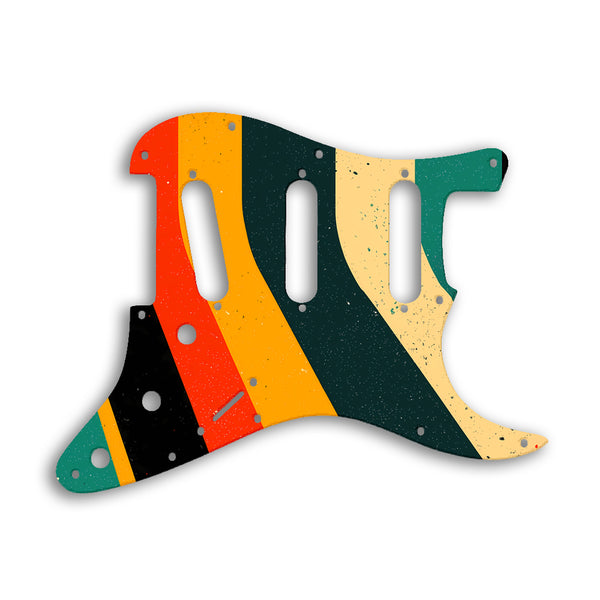 Fender Stratocaster Voodoo Custom Pickguard Scratchplate RETRO Design