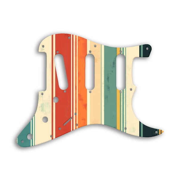 Fender Stratocaster Voodoo Custom Pickguard Scratchplate RETRO Design