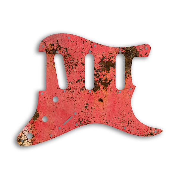 Fender Stratocaster Voodoo Custom Pickguard Scratchplate Rust Design