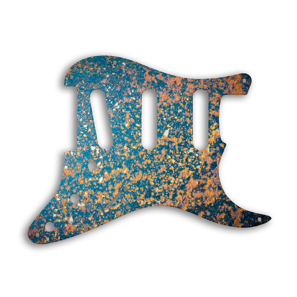 Fender Stratocaster Voodoo Custom Pickguard Scratchplate Rust Design