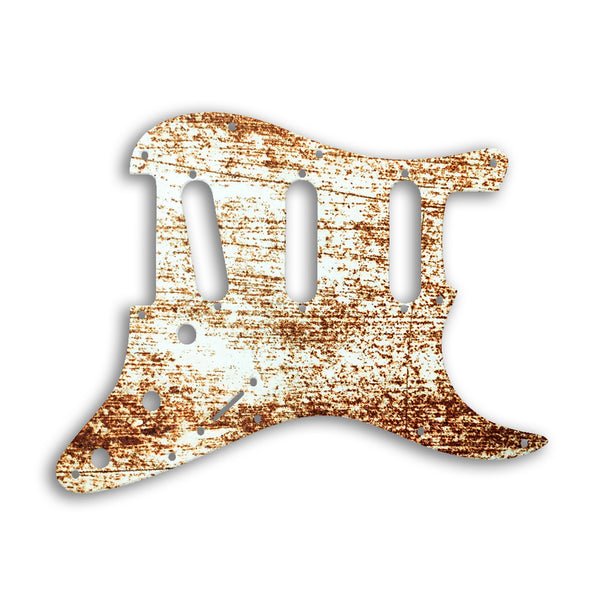 Fender Stratocaster Voodoo Custom Pickguard Scratchplate Rust Design