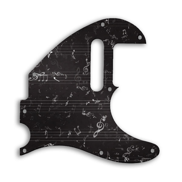 Fender TELECASTER ACOUSTASONIC Custom Pickguard Scratchplate Music Design