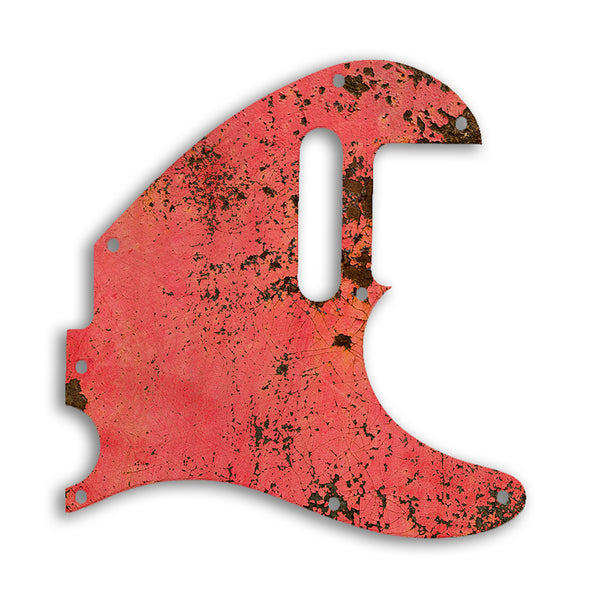 Fender TELECASTER ACOUSTASONIC Custom Pickguard Scratchplate Rust Design