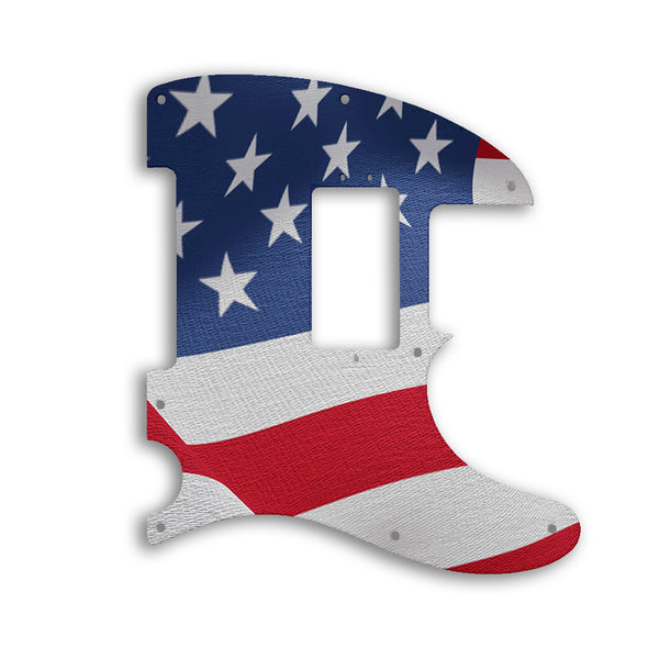 Fender TELECASTER AMERICAN PERFORMER Custom Pickguard Scratchplate Flag Design