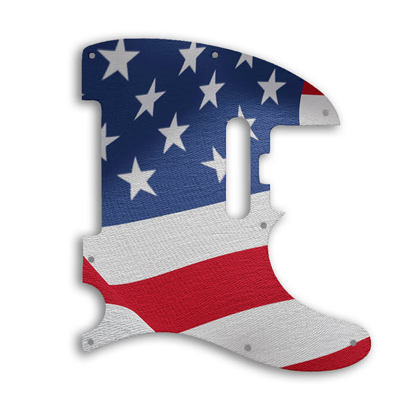 Fender TELECASTER AMERICAN ELITE Custom Pickguard Scratchplate Flag Design