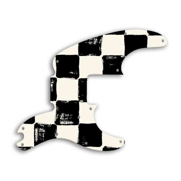 Fender Tele Bass Custom Pickguard Scratchplate CHESS Design