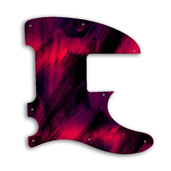 Fender Telecaster Bass Squier Vintage Modified Custom Pickguard Scratchplate PAINT Design